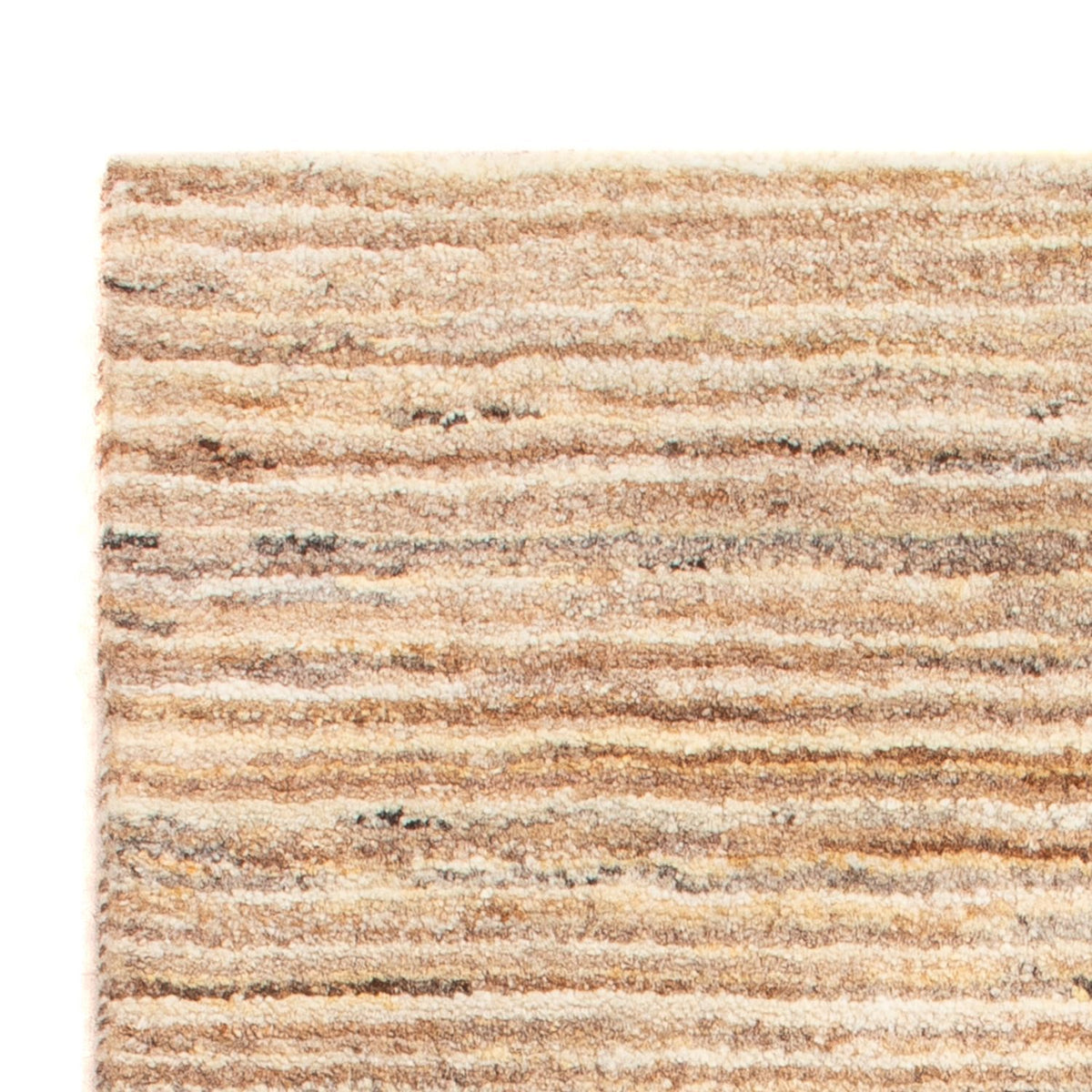 Dywan Gabbeh - perski - 93 x 60 cm - ciemny beż