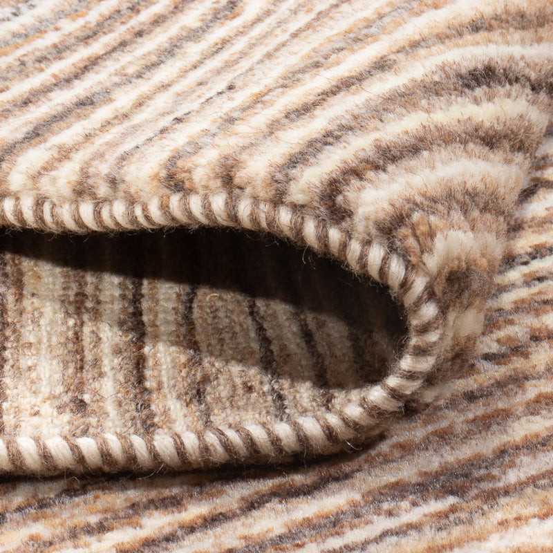 Dywan Gabbeh - perski - 96 x 60 cm - ciemny beż