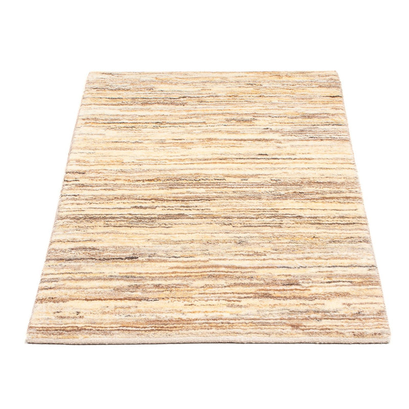 Dywan Gabbeh - perski - 96 x 57 cm - ciemny beż