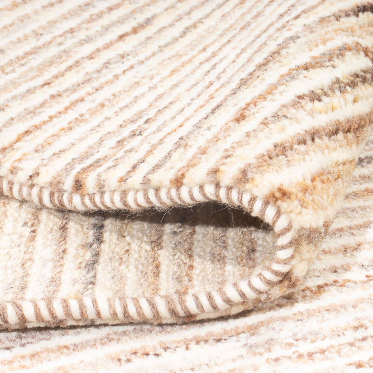 Dywan Gabbeh - perski - 197 x 150 cm - beżowy