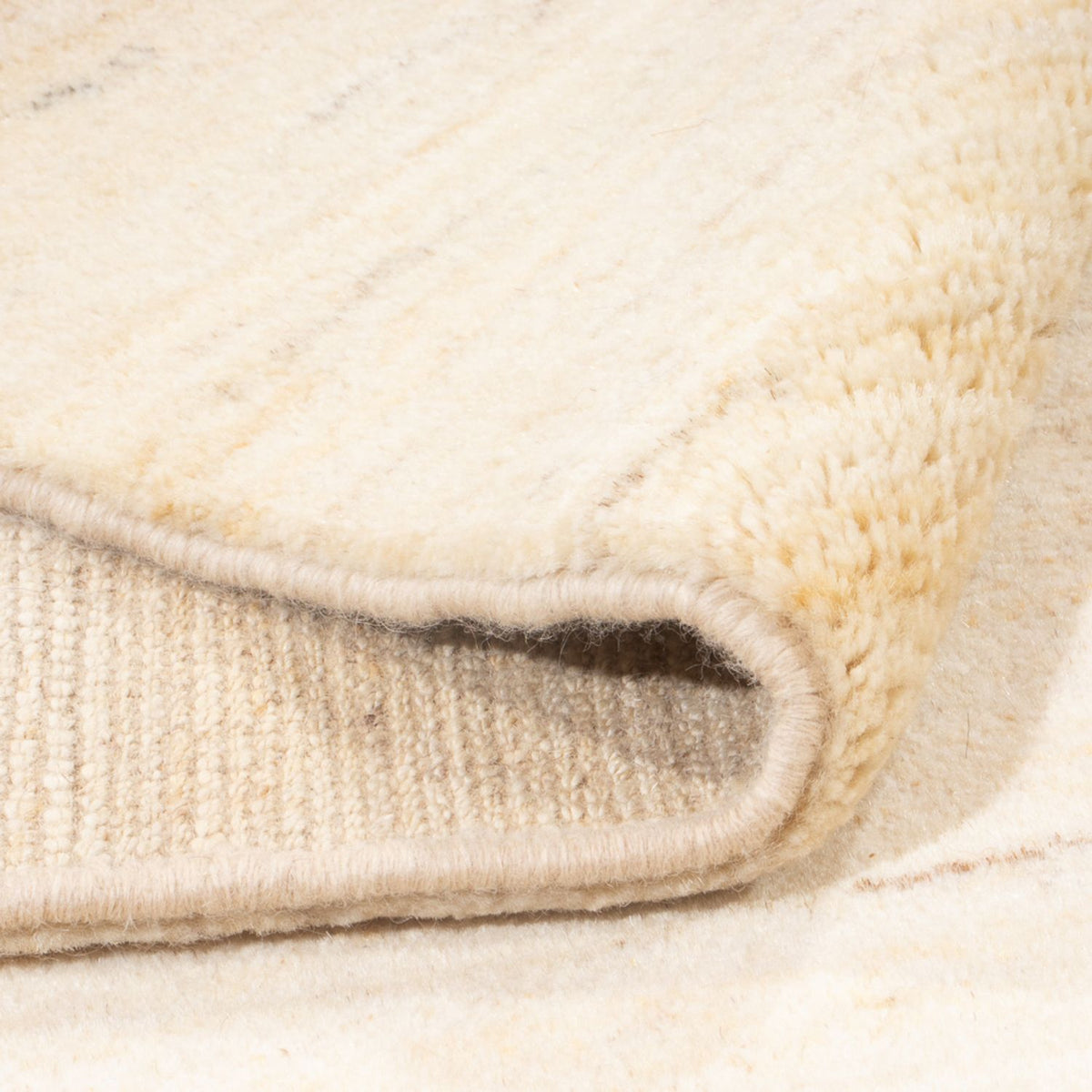 Dywan Gabbeh - perski - 193 x 147 cm - jasny beż