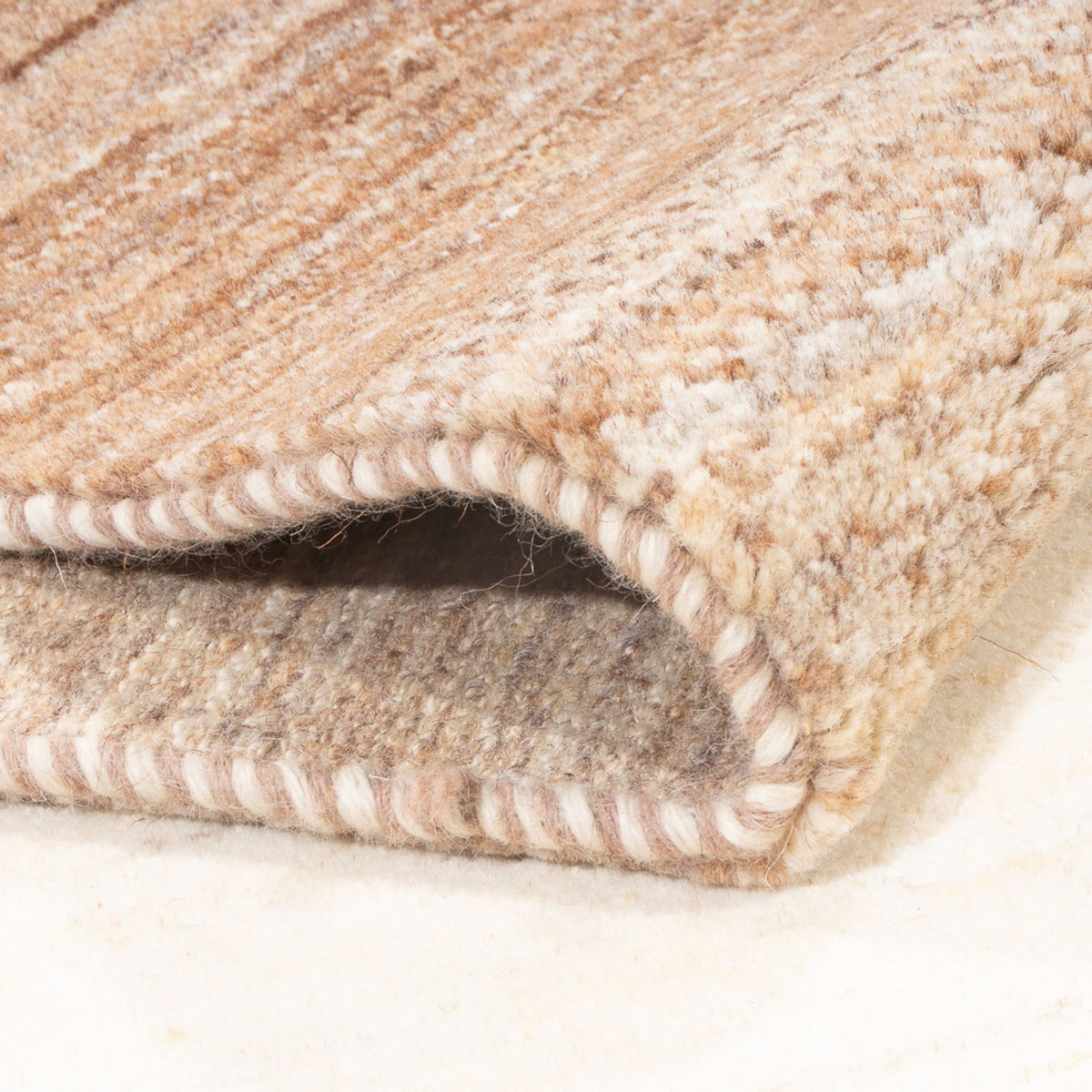 Biegacz Dywan Gabbeh - perski - 250 x 84 cm - natura