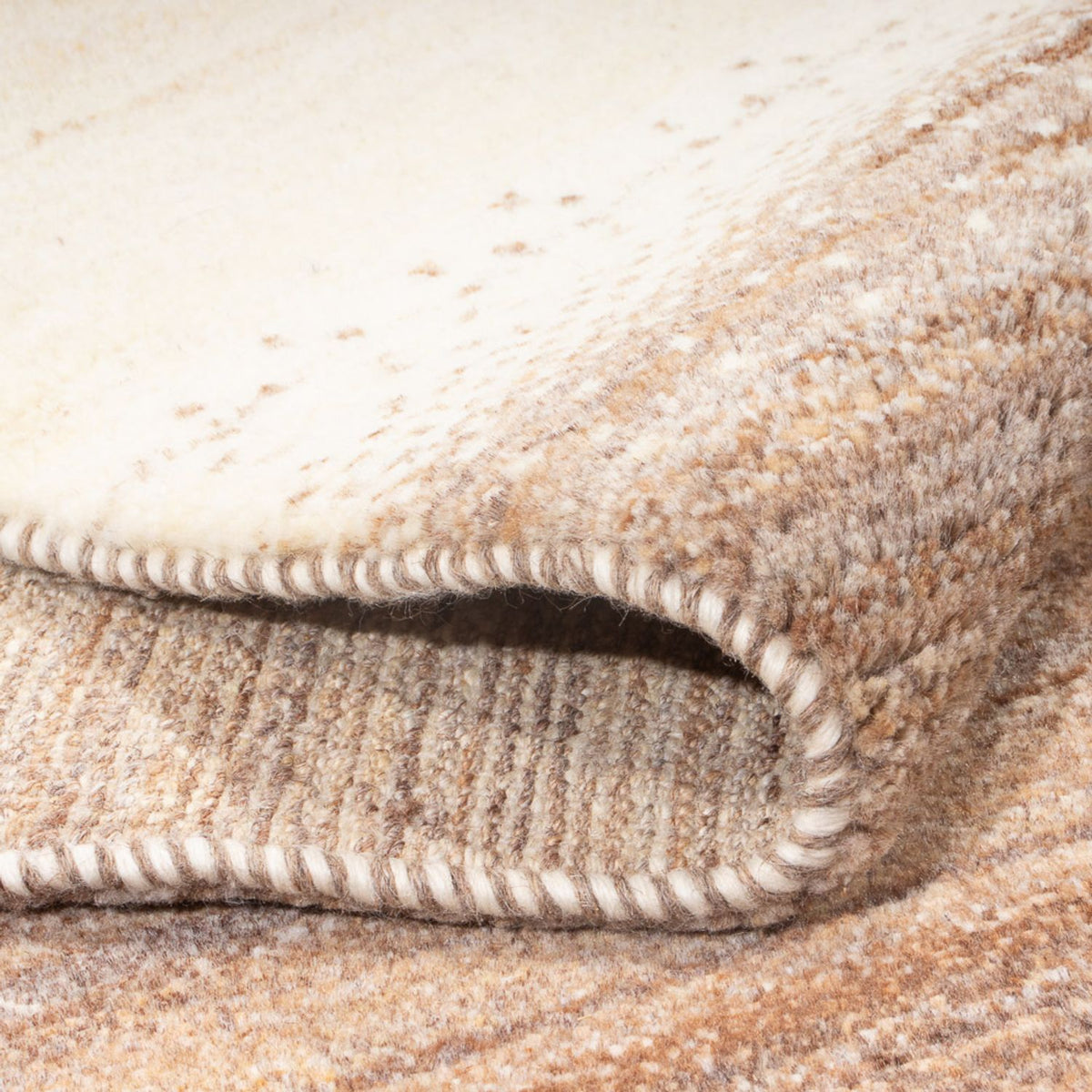 Biegacz Dywan Gabbeh - perski - 239 x 86 cm - natura