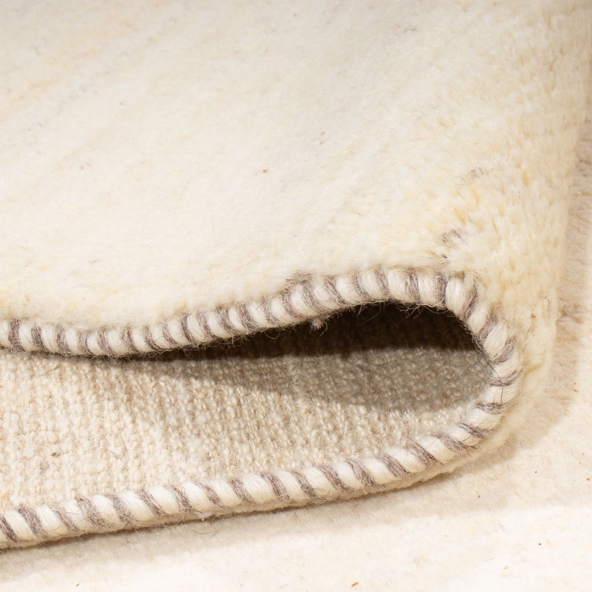 Dywan Gabbeh - perski - 245 x 174 cm - jasny beż