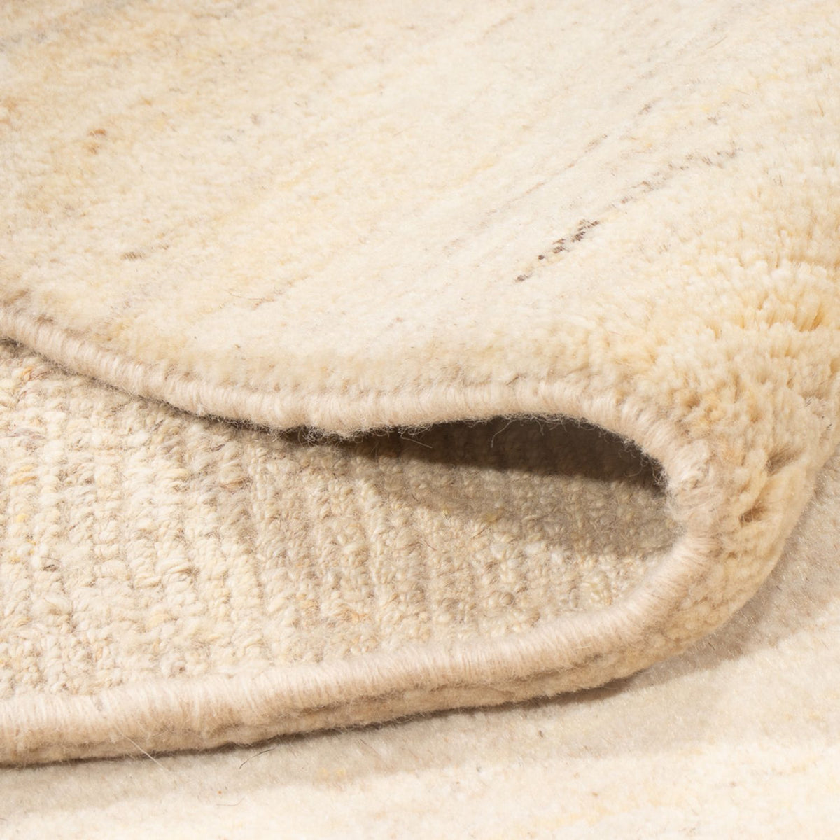 Dywan Gabbeh - perski - 225 x 174 cm - jasny beż