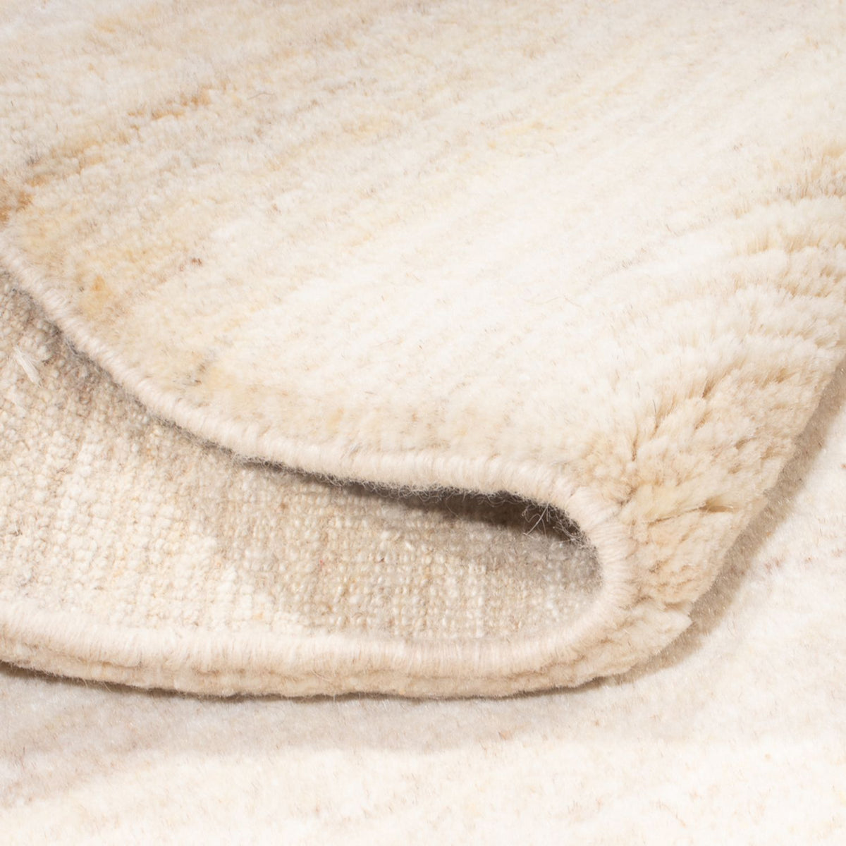 Dywan Gabbeh - perski - 200 x 155 cm - jasny beż