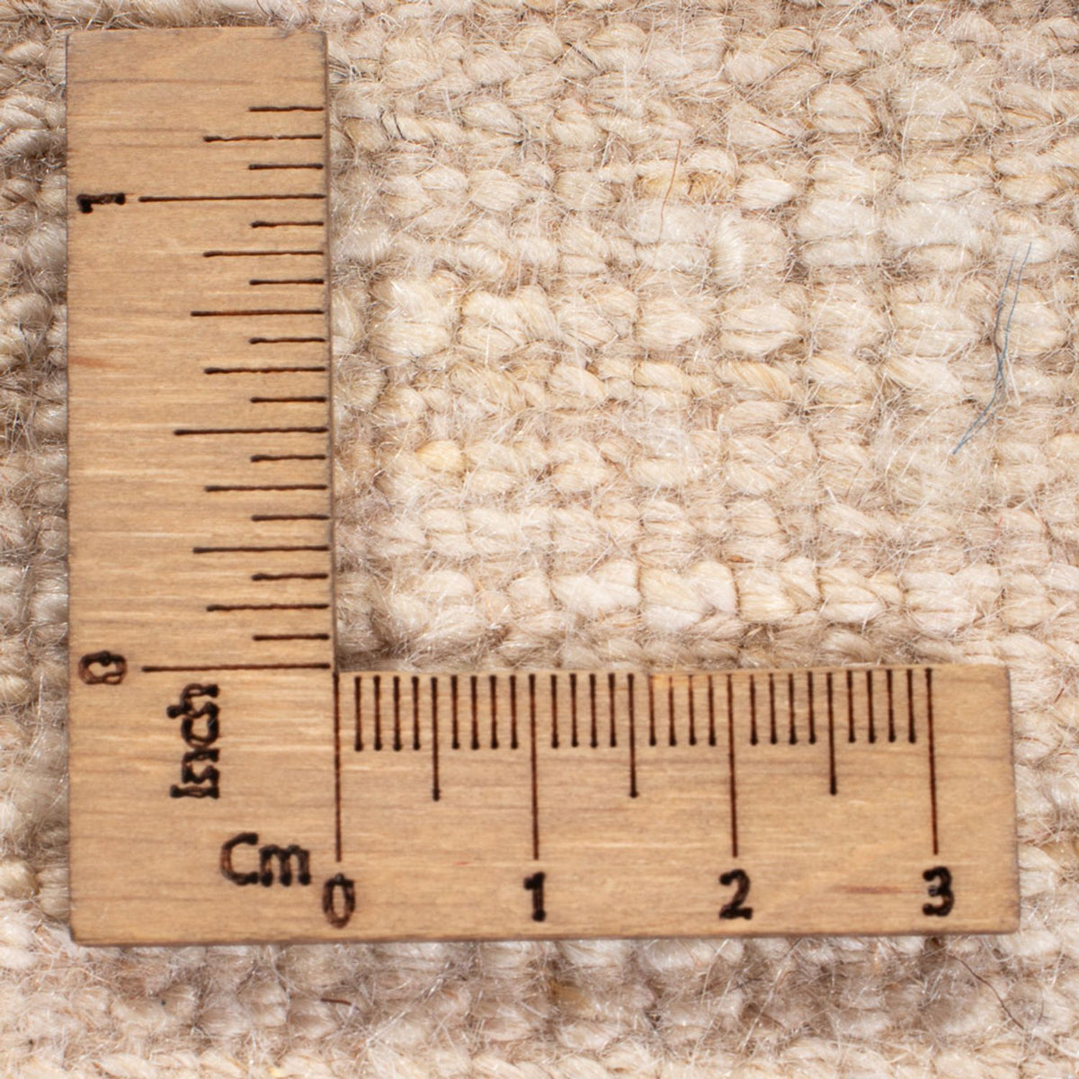 Dywan Gabbeh - perski - 183 x 151 cm - jasny beż