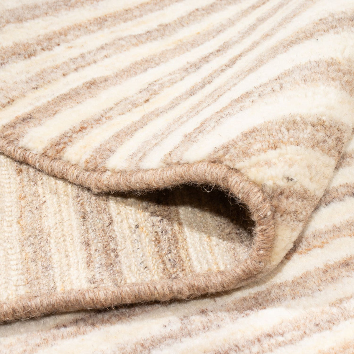 Dywan Gabbeh - perski - 290 x 250 cm - jasny beż