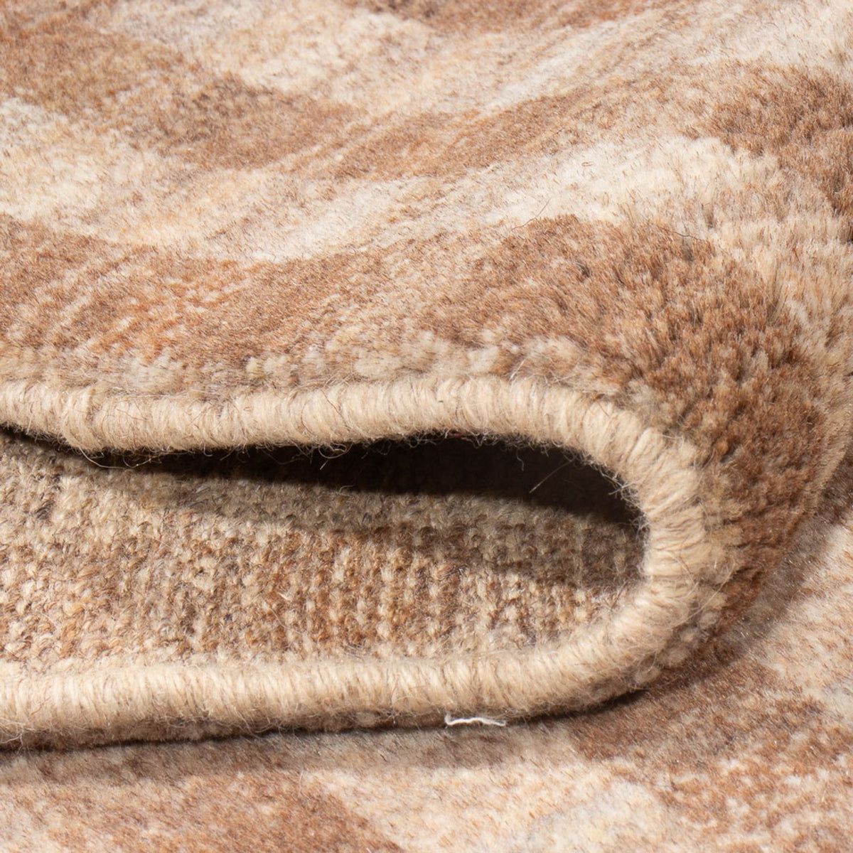 Dywan Gabbeh - perski - 240 x 163 cm - jasnobrązowy