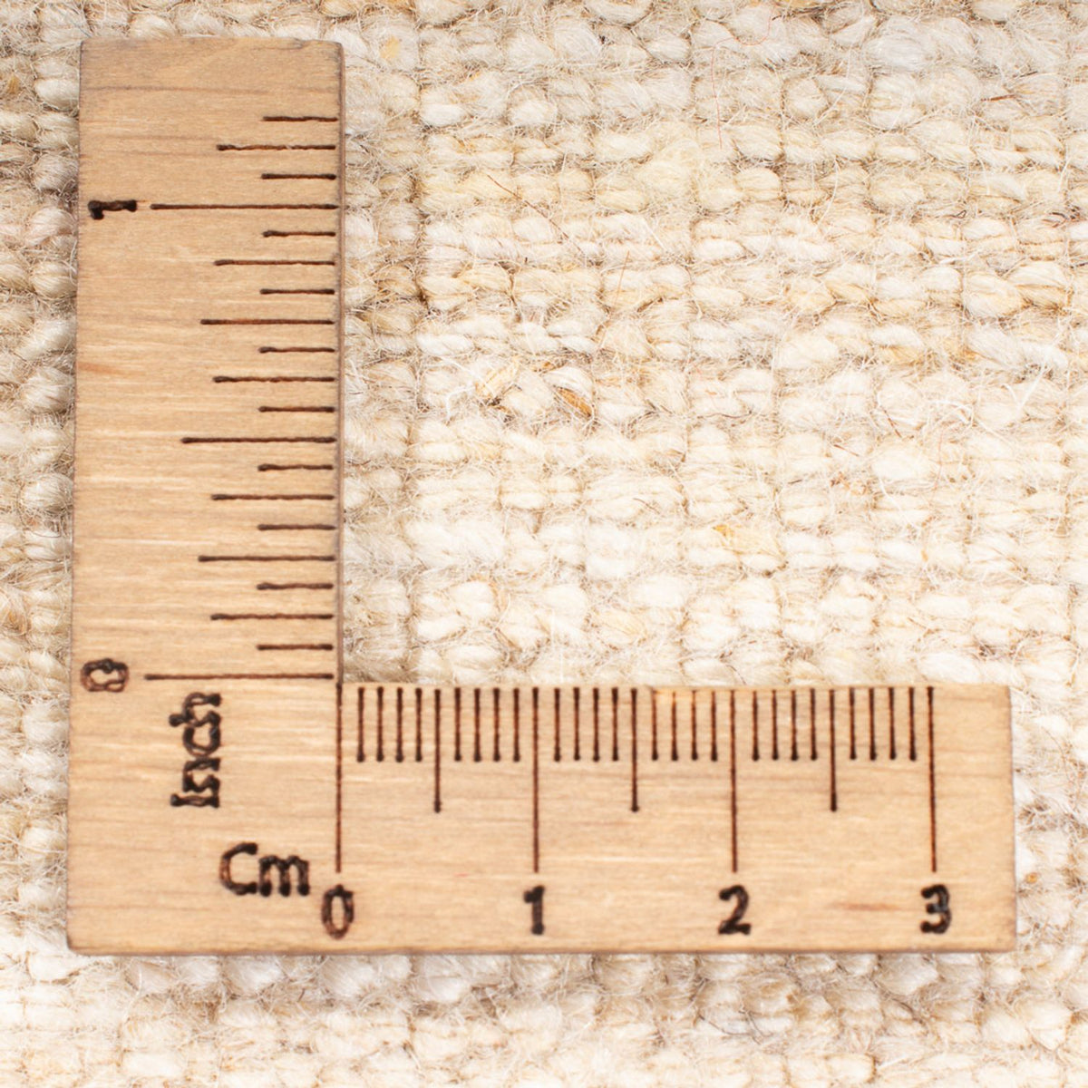 Dywan Gabbeh - perski - 191 x 150 cm - beżowy