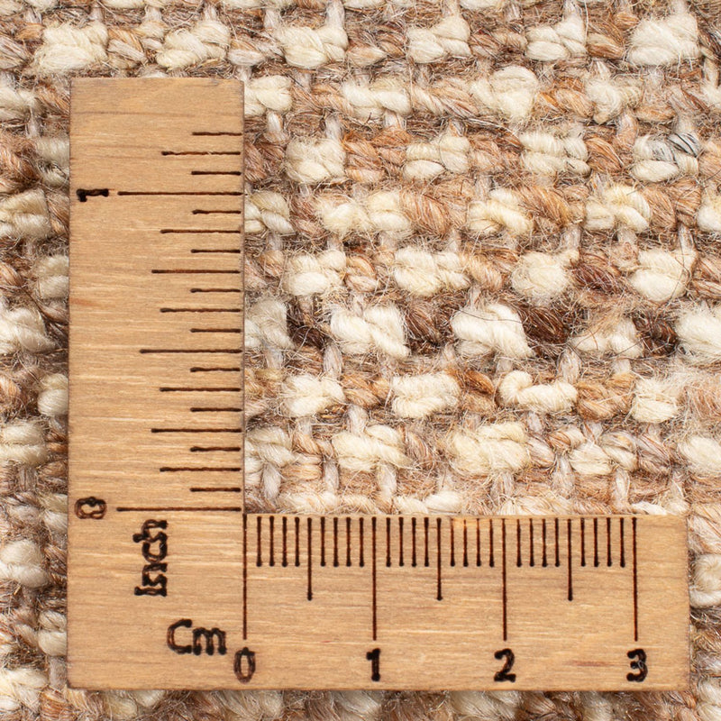 Dywan Gabbeh - perski - 135 x 97 cm - ciemny beż