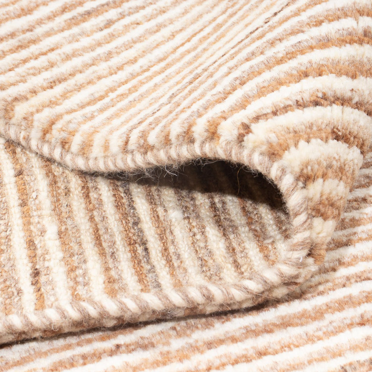 Dywan Gabbeh - perski kwadratowy  - 215 x 208 cm - jasnobrązowy