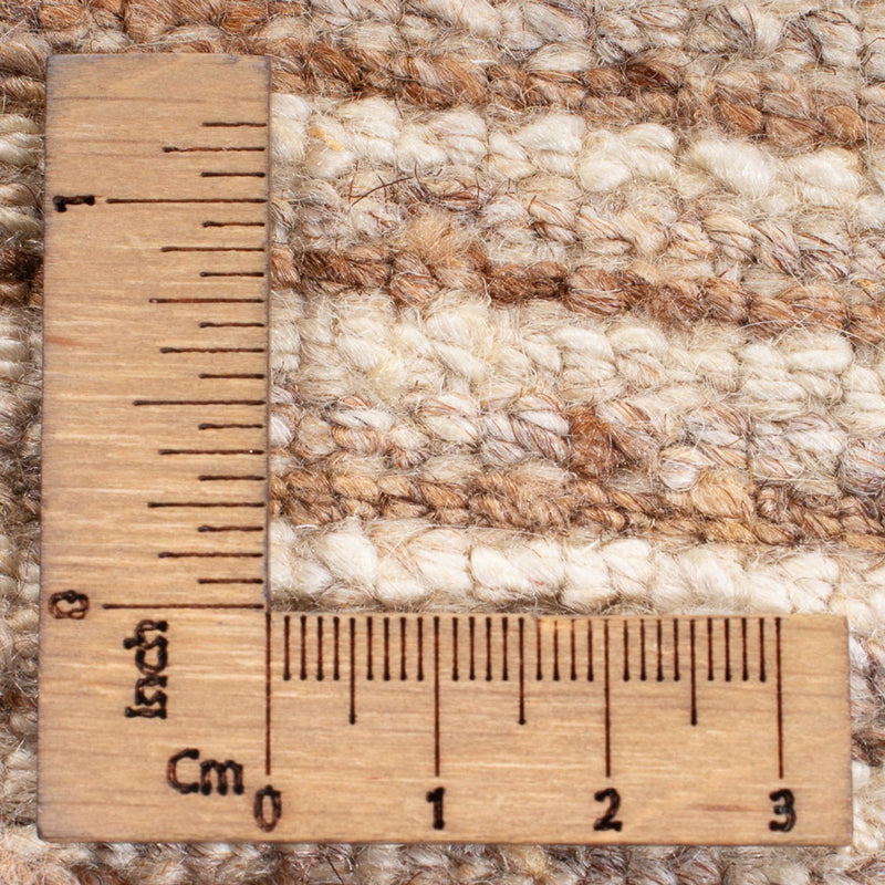 Dywan Gabbeh - perski kwadratowy  - 215 x 208 cm - jasnobrązowy