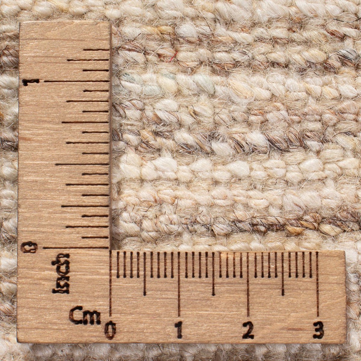 Dywan Gabbeh - perski - 147 x 102 cm - jasny beż