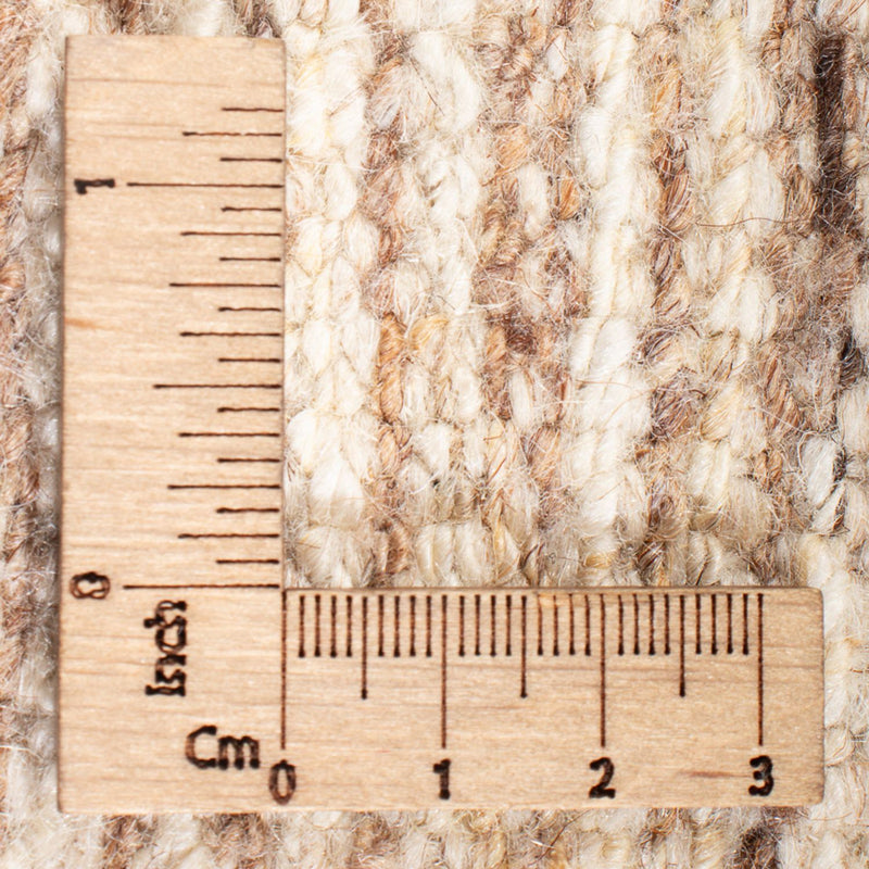 Dywan Gabbeh - perski - 194 x 140 cm - ciemny beż