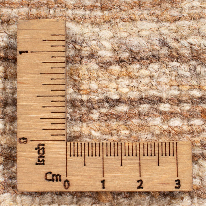 Dywan Gabbeh - perski - 146 x 106 cm - ciemny beż