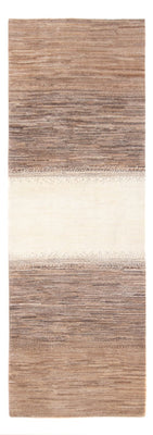 Biegacz Dywan Gabbeh - perski - 325 x 106 cm - natura