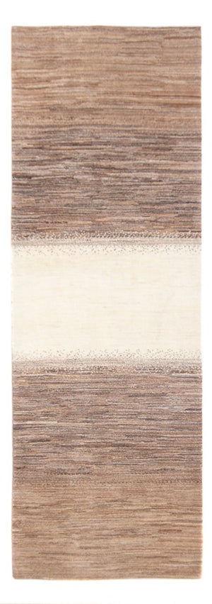 Biegacz Dywan Gabbeh - perski - 325 x 106 cm - natura