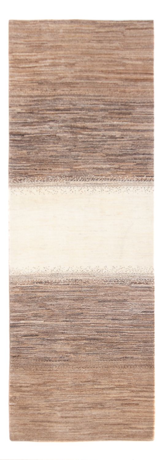 Biegacz Dywan Gabbeh - perski - 325 x 106 cm - natura