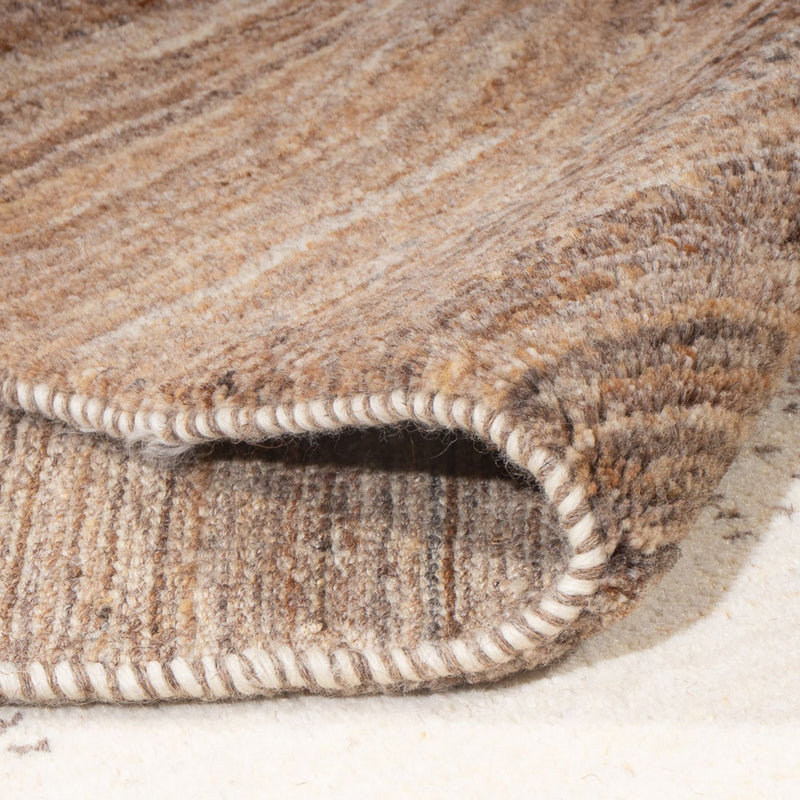 Biegacz Dywan Gabbeh - perski - 325 x 106 cm - natura