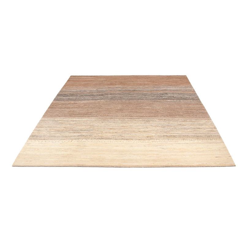 Dywan Gabbeh - perski - 240 x 207 cm - ciemny beż