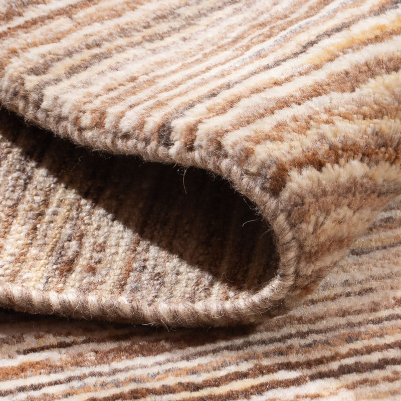 Dywan Gabbeh - perski - 94 x 60 cm - ciemny beż