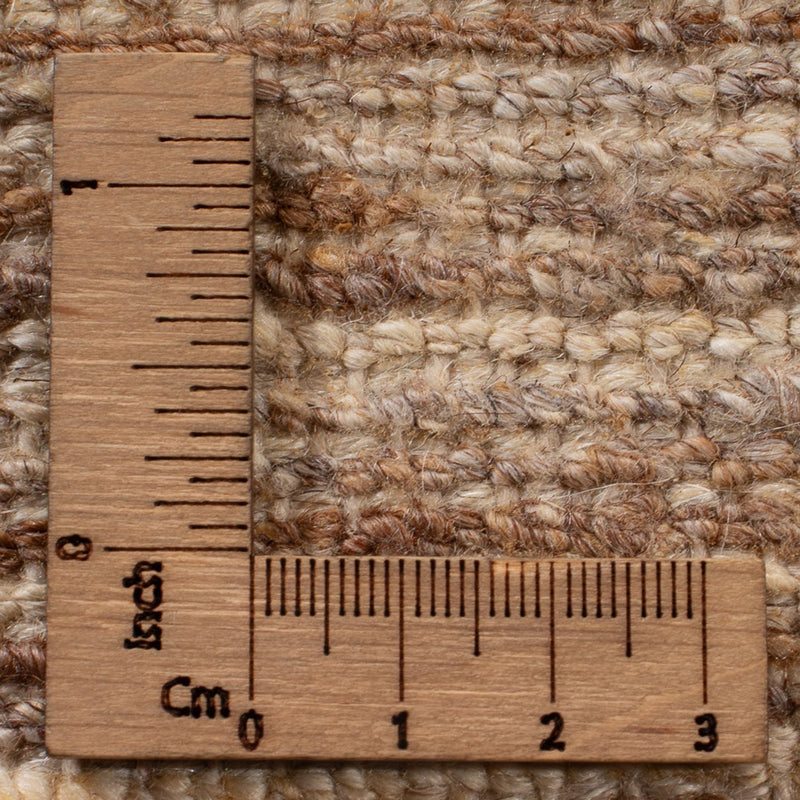 Dywan Gabbeh - perski - 95 x 58 cm - ciemny beż