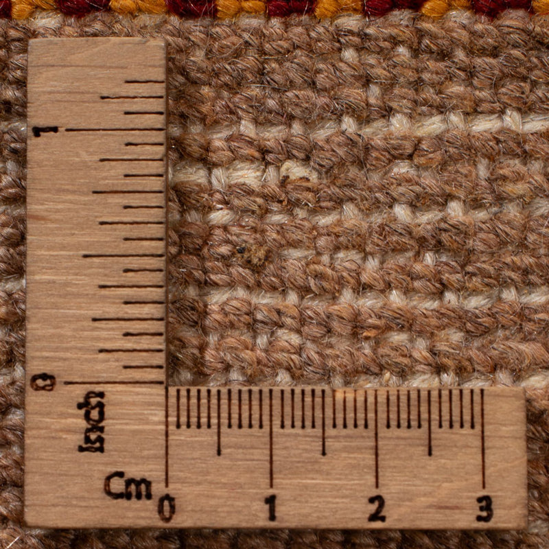 Dywan Gabbeh - perski - 84 x 59 cm - wielokolorowy