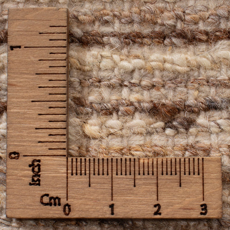 Dywan Gabbeh - perski - 96 x 59 cm - ciemny beż