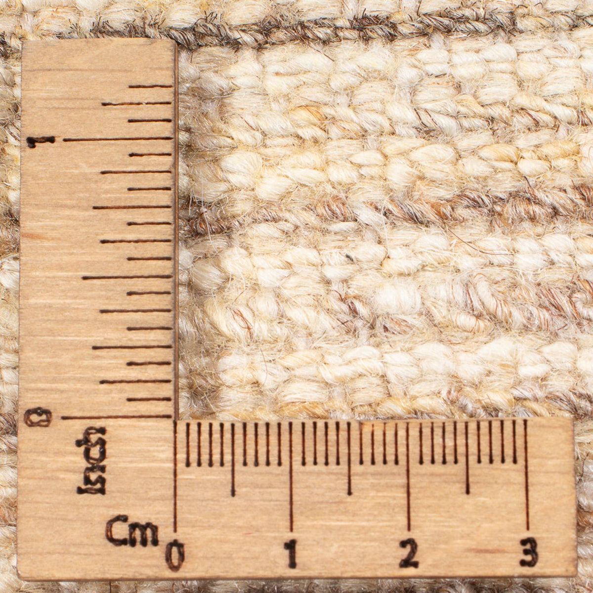 Dywan Gabbeh - perski - 146 x 96 cm - jasny beż