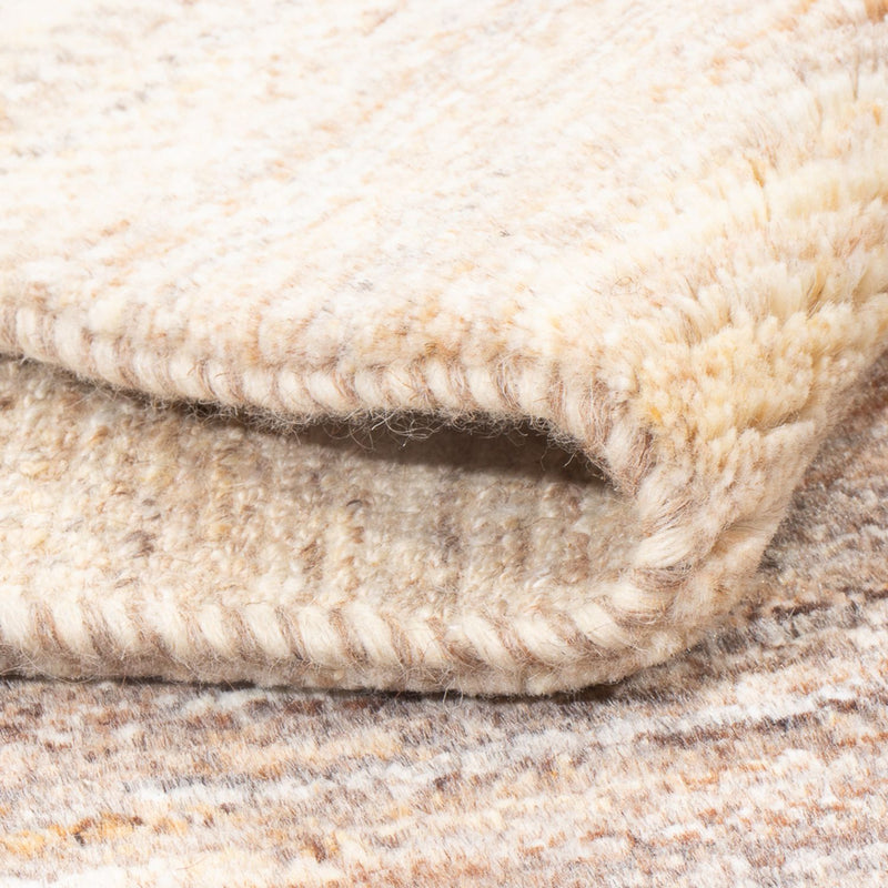 Dywan Gabbeh - perski - 145 x 100 cm - ciemny beż