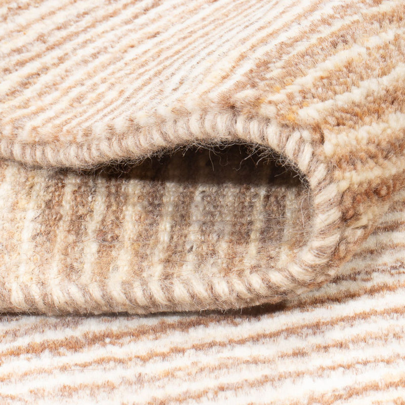 Dywan Gabbeh - perski - 159 x 98 cm - ciemny beż