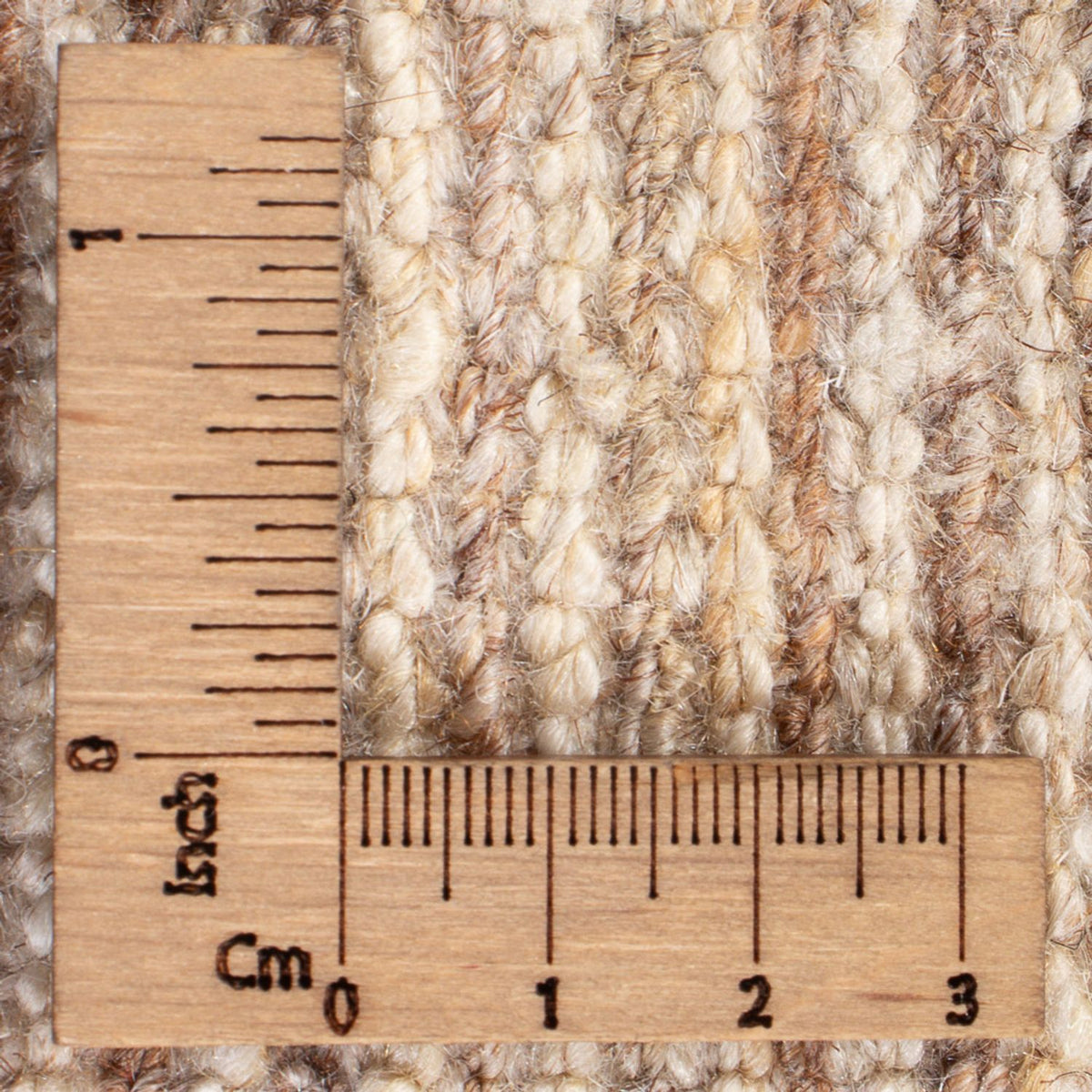 Dywan Gabbeh - perski - 146 x 94 cm - ciemny beż