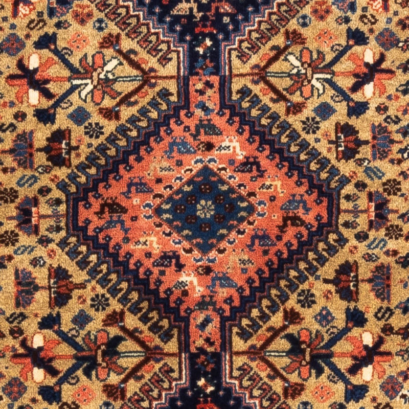 Biegacz Dywan Gabbeh - perski - 220 x 76 cm - piaskowy