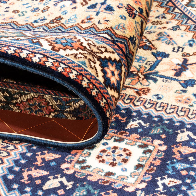 Biegacz Dywan Gabbeh - perski - 220 x 76 cm - piaskowy