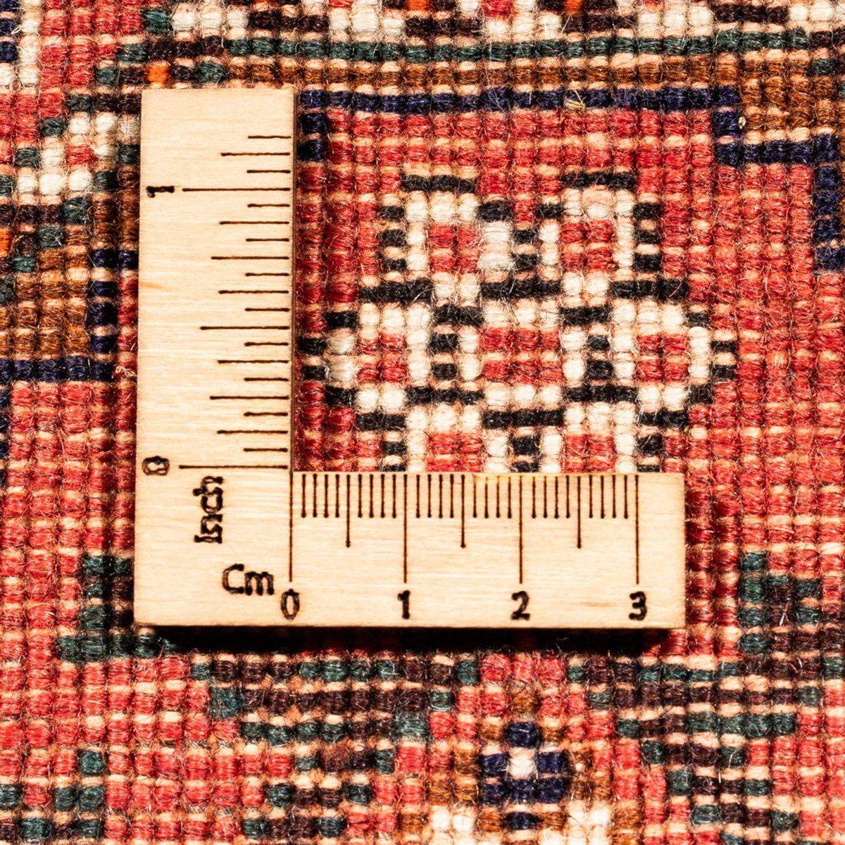 Perski dywan - Nomadyczny - 148 x 105 cm - czerwony