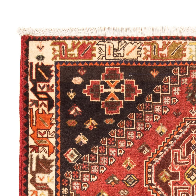 Perski dywan - Nomadyczny - 170 x 112 cm - czerwony