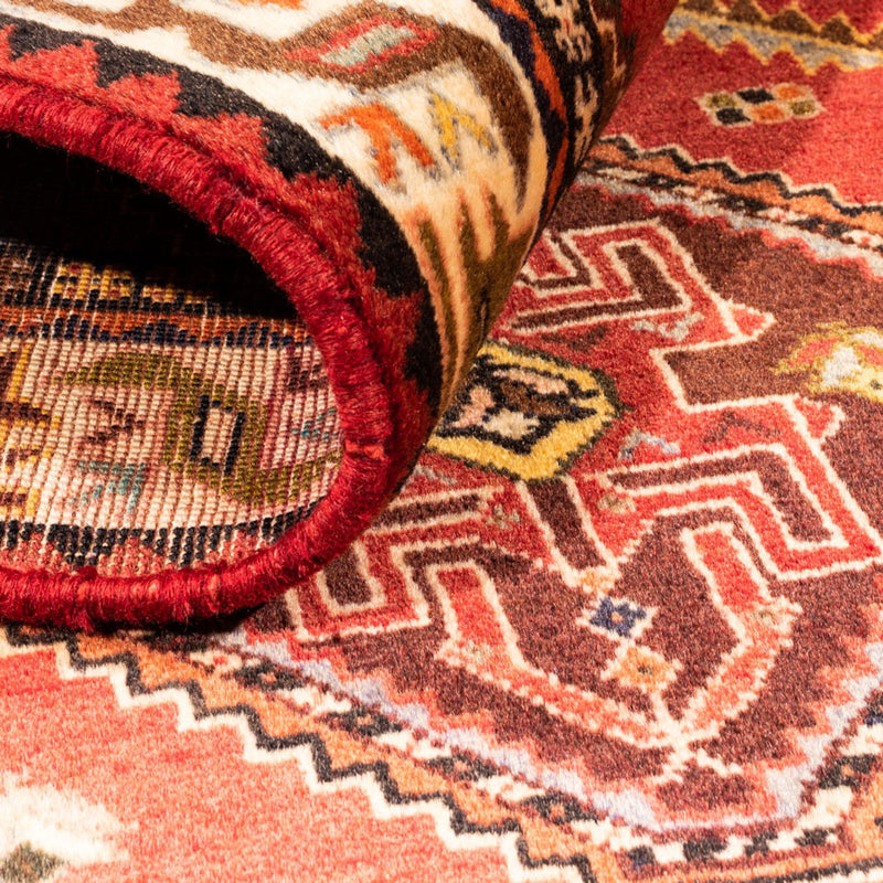 Perski dywan - Nomadyczny - 170 x 112 cm - czerwony