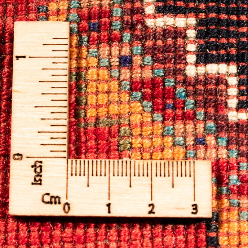 Perski dywan - Nomadyczny - 170 x 114 cm - czerwony