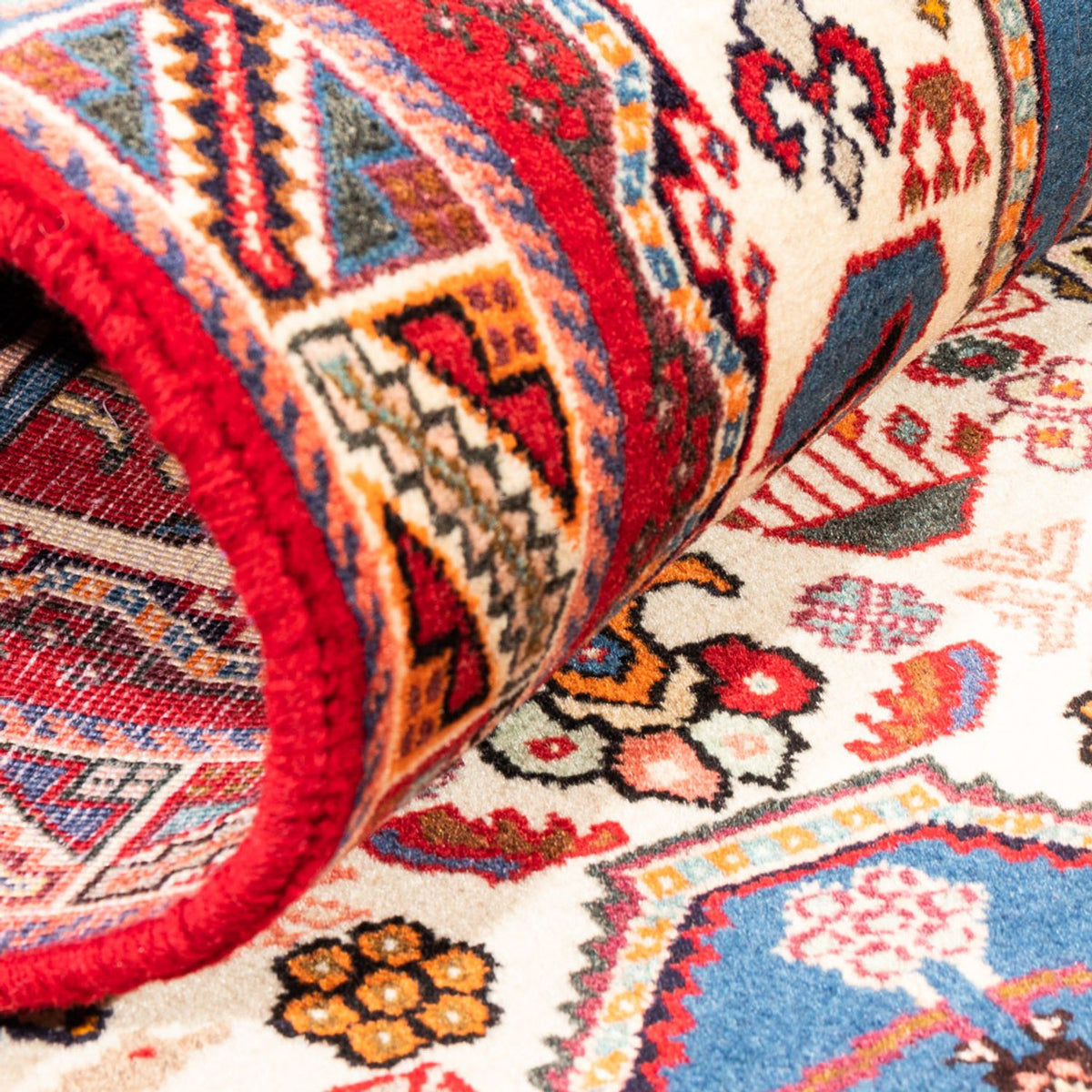 Biegacz Perski dywan - Nomadyczny - 208 x 80 cm - kremowy