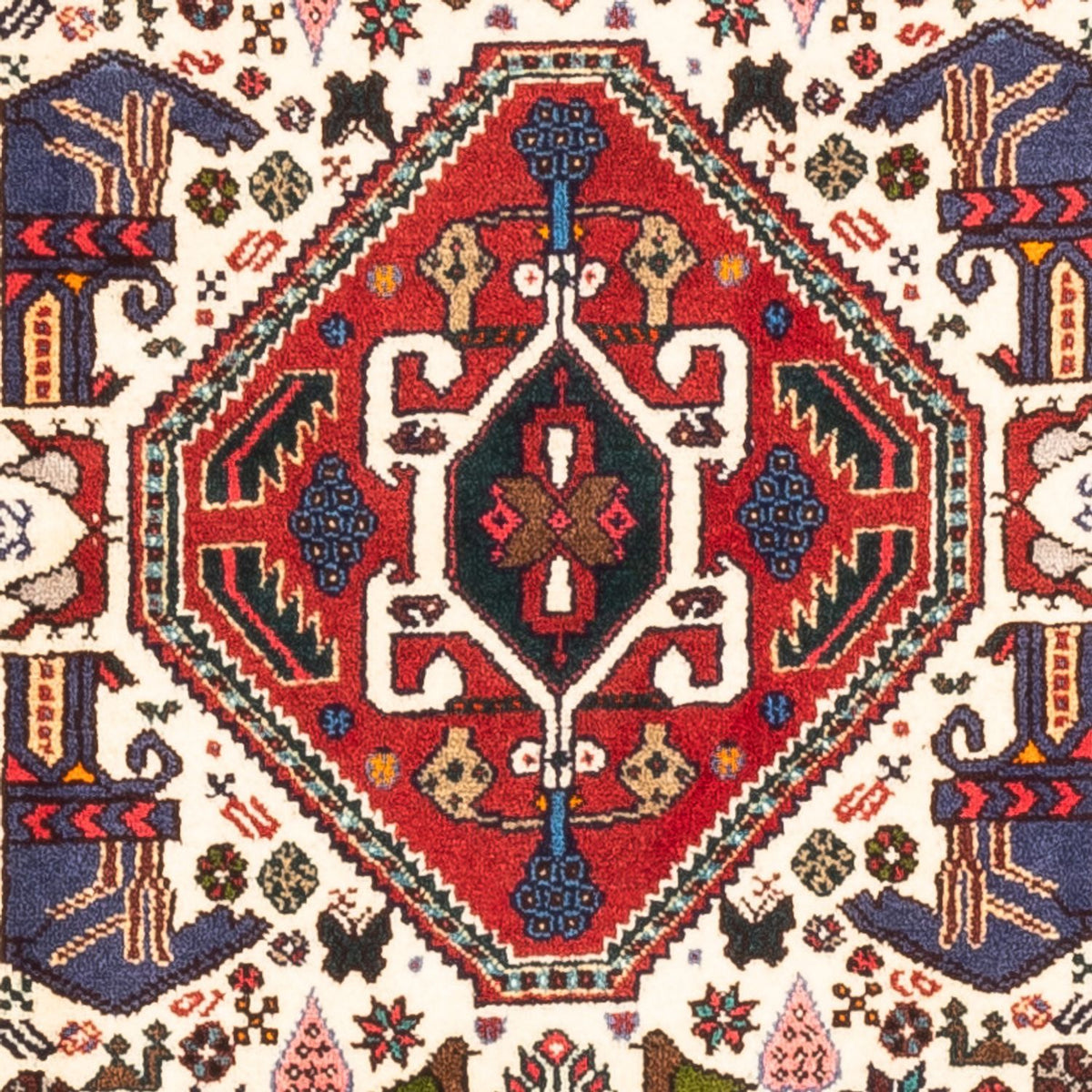 Biegacz Perski dywan - Nomadyczny - 200 x 82 cm - kremowy