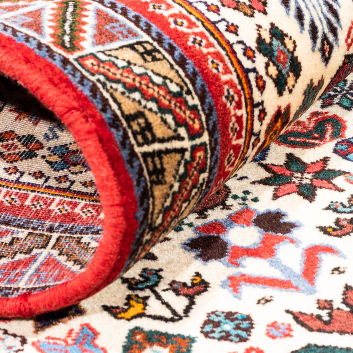 Biegacz Perski dywan - Nomadyczny - 200 x 82 cm - kremowy