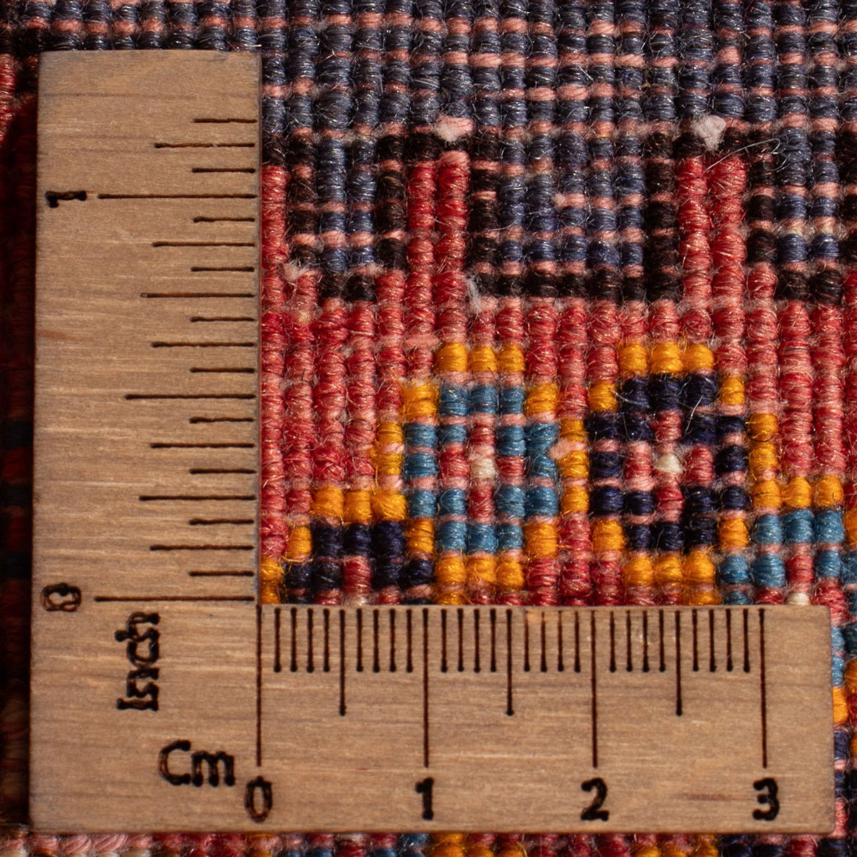 Perski dywan - Nomadyczny - 144 x 70 cm - czerwony