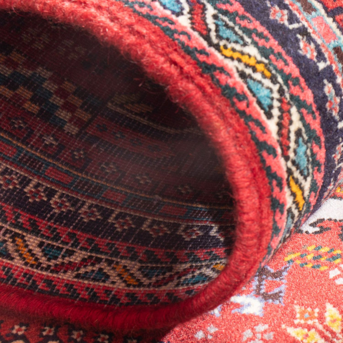 Biegacz Perski dywan - Nomadyczny - 155 x 70 cm - czerwony