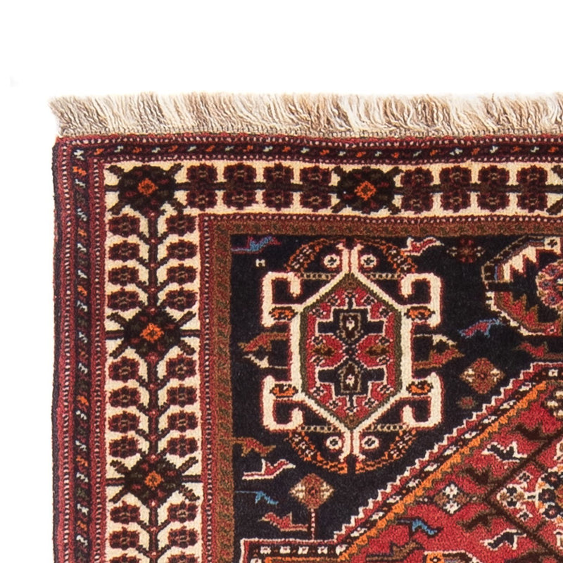 Perski dywan - Nomadyczny - 150 x 80 cm - czerwony