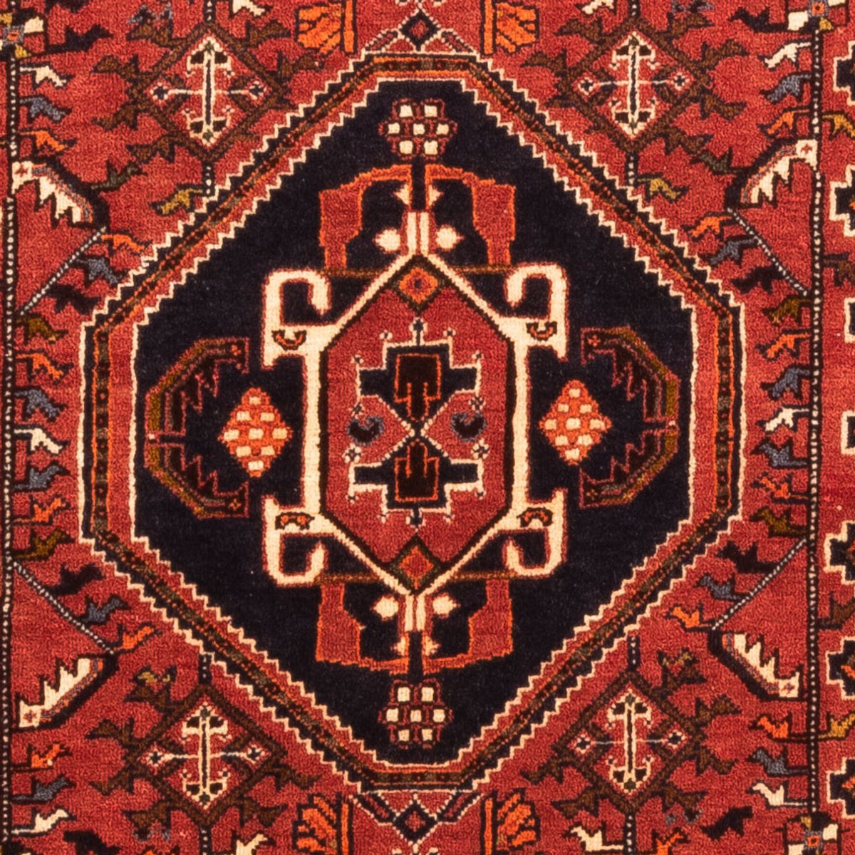 Perski dywan - Nomadyczny - 154 x 100 cm - rdza