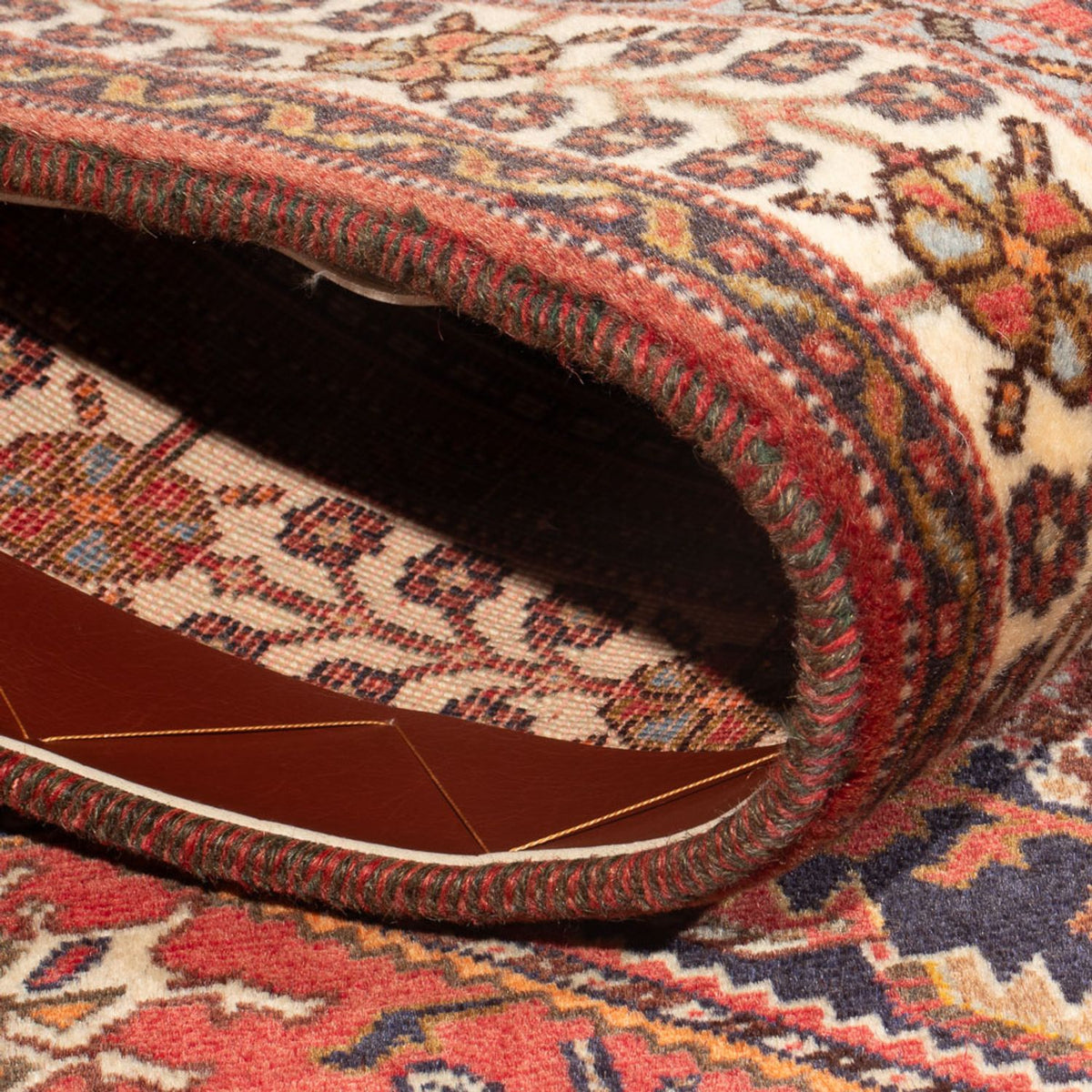 Dywan Gabbeh - Kashkuli perski - 152 x 82 cm - ciemnoniebieski