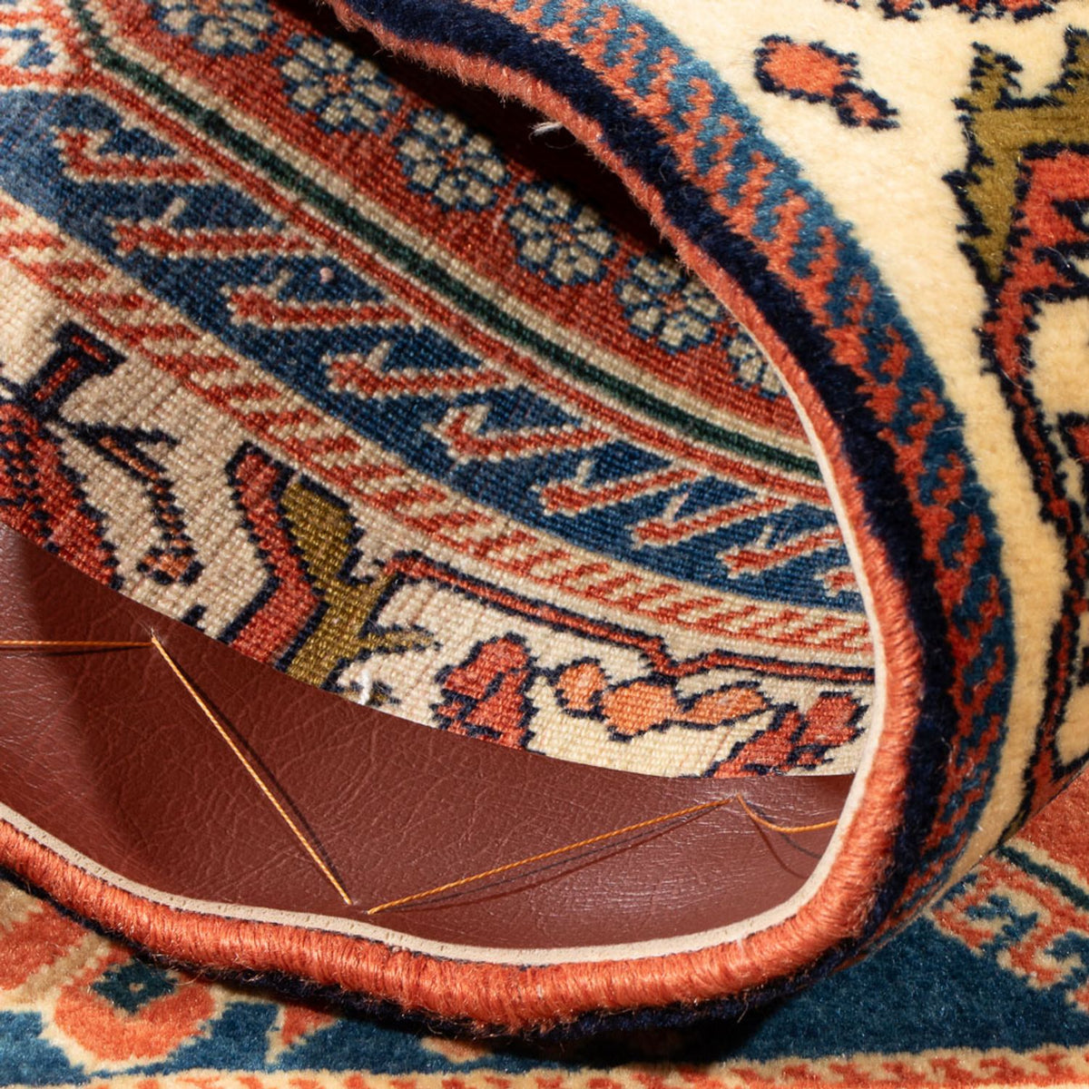 Dywan Gabbeh - Kashkuli perski - 117 x 80 cm - czerwony