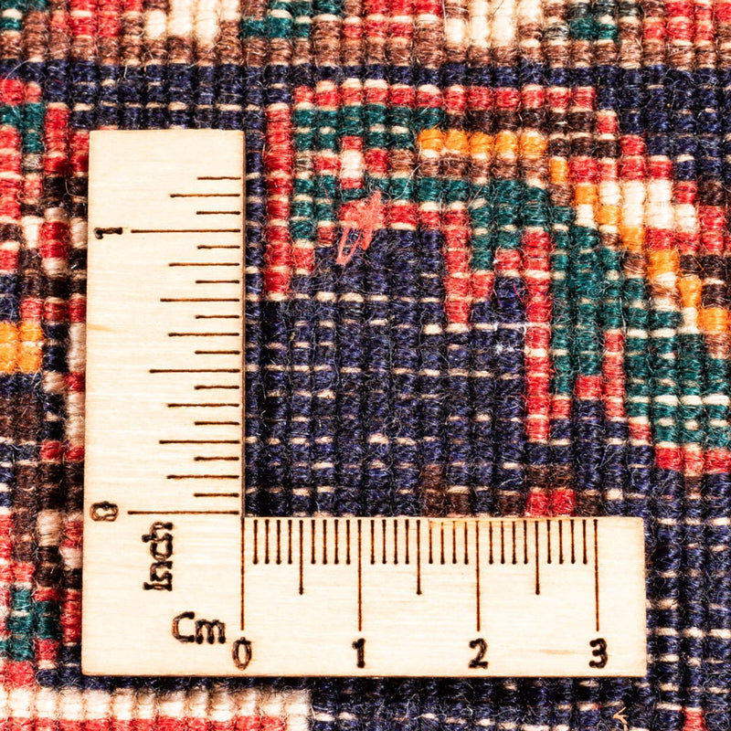 Perski dywan - Nomadyczny - 140 x 108 cm - czerwony