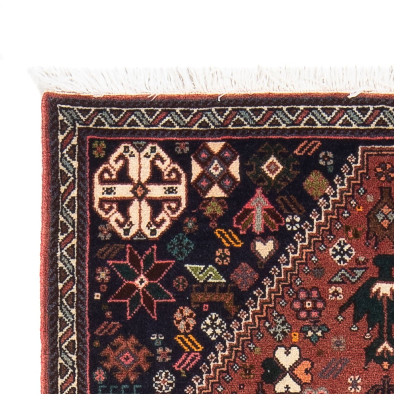 Perski dywan - Nomadyczny - 147 x 73 cm - czerwony